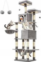 Kačių draskyklė Mozos Kitty Tree, 60 cm x 50 cm x 206 cm