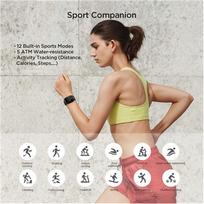 bluetooth laikrodis - Xiaomi Amazfit GTS 2 Midnight Black (Juodas) - 5 nuotrauka