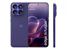 mobilieji telefonai telia - Motorola Edge 70 Fusion 256GB Orient Blue (Mėlynas) - 2 nuotrauka