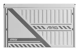 atx psu - MSI MAG A650BNL 650W White (Baltas) - 2 nuotrauka