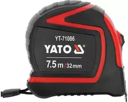 7 5 rulete - Matavimo ruletė Yato YT-71086; 7.5 m - 1 nuotrauka