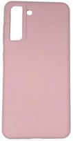 s21 deklas - Evelatus Samsung Galaxy S21 FE Premium Soft Touch Silicone Case Rožinė (Pink Sand) - 1 nuotrauka