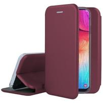 samsung s21 fe deklas - Book Elegance Samsung Galaxy S21 FE dėklas Bordo (Dark Red) - 1 nuotrauka