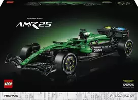 lego konstruktoris - LEGO Technic F1 bolidas Aston Martin Aramco AMR25 42240 - 1 nuotrauka