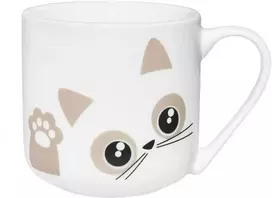 Ambition Kitty puodelis, 440 ml, smėlinė (Beige)