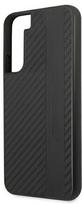 Mercedes-AMG dėklas Samsung Galaxy S22 Plus (AMHCS22MBLSCA) Juodas (Black)