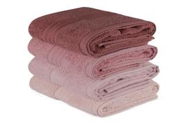 Vonios rankšluosčių rinkinys Foutastic Rainbow 317HBY2257, šviesiai rožinė (Light Pink), 50 x 90 cm, 4 vnt.