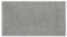 Vonios rankšluostis Foutastic Chevron, pilka (Grey), 71 x 40 cm