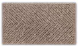 Vonios rankšluostis Foutastic Chevron, ruda (Brown) sp., 71 x 40 cm
