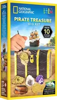National Geographic Rinkinys Pirate Treasure Dig Kit, RTCHESTDIG