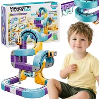 garazas - Woopie magnetinė traukinio trasa, 54 vnt - 1 nuotrauka