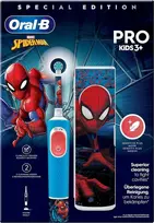 melyna elektrine - Oral-B Vitality Pro Kids D103 Spiderman vaikiškas dantų šepetėlis - 1 nuotrauka