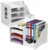 desopan - Lean Toys dėklas dokumentams Baltas (White) - 1 nuotrauka