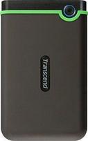 Transcend StoreJet 25M3C 2TB Iron Gray/Green (Pilka/Žalia)