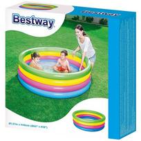pripuciamomis - Pripučiamas baseinas Bestway Rainbow 157 cm x 46 cm, 51117 - 3 nuotrauka