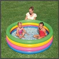 pripuciamomis - Pripučiamas baseinas Bestway Rainbow 157 cm x 46 cm, 51117 - 8 nuotrauka