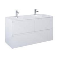 Vonios spintelė po praustuvu Elita Split 120 3DR, balta sp., 45.8 cm x 120 cm x 63.5 cm