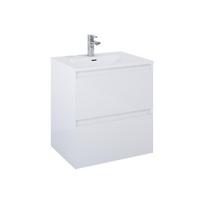 Vonios spintelė po praustuvu Elita Split 60 2DR, balta sp., 45.8 cm x 60 cm x 63.5 cm