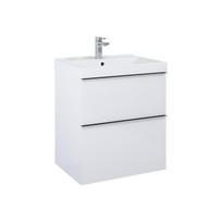 Vonios spintelė po praustuvu Elita Look 60 2DR, balta sp., 44.9 cm x 60 cm x 63.5 cm