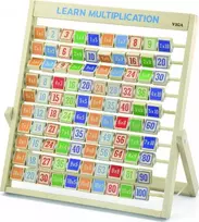 Viga Learning Multiplication medinė daugybos lentelė 50036