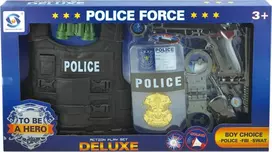 Askato Police Set With Vest policininko rinkinys