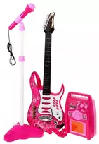 muzikiniai stiprintuvai - Ramiz rožinis elektrinės gitaros stiprintuvas, rožinis (Pink) - 1 nuotrauka