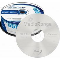 bd r - Duomenų laikmena MediaRange BD-R DL 50GB, 25vnt. - 1 nuotrauka