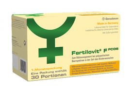 FERTILOVIT F PCOS, 60 kapsulių + 30 paketėlių