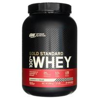 Optimum Nutrition Gold Standard 100% Whey, Sausainiai ir grietinėlė (Cookies & Cream) 896 g