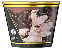 libido - Kvepianti žvakė - masažo aliejus Strawberry Shunga, 170 ml - 2 nuotrauka