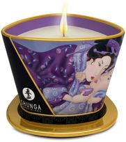 Masažo aliejus-žvakė "Shunga Egzotiški vaisiai" (170 ml)