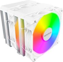 am4 cpu - Montech NX600 ARGB White CPU Cooler - 1 nuotrauka