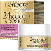 Perfecta veido kremas 24K Gold & Rose Oil, 50 ml