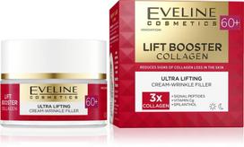 Eveline Cosmetics Lift Booster Collagen stangrinamasis veido kremas 60+, 50 ml