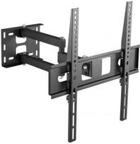 tv 32 - Gembird WM-55ST-03 Televizoriaus laikiklis 32-55", Juodas (Black) - 1 nuotrauka