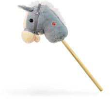 hobby horsing - Milly Mally Hobby arklys ant lazdos, pilkas (Grey) - 1 nuotrauka