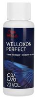 oksidantai plaukams - Wella Professionals Welloxon Perfect oksidacinė emulsija 60 ml 6% 20Vol. - 1 nuotrauka
