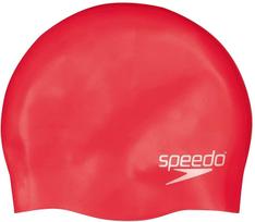 Plaukimo kepuraitė Speedo Plain Moulded Jr Junior Plain, raudona sp.