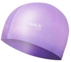 Plaukimo kepuraitė Nils Aqua NQC Dots, violetinė sp.