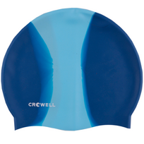 Plaukimo kepuraitė Crowell Multi Flame, mėlyna sp.