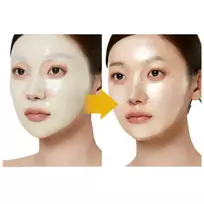 turmeric - Medicube Kojic Acid Turmeric Brightening lakštinė veido kaukė - 4 x 28 g. - 2 nuotrauka