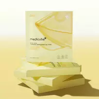 turmeric - Medicube Kojic Acid Turmeric Brightening lakštinė veido kaukė - 4 x 28 g. - 5 nuotrauka