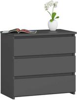 ermitazas stalai - Komoda Akord CL3, Pilka (Grey) - 1 nuotrauka