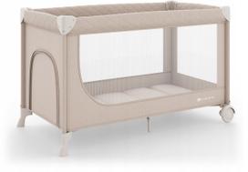 lovyte maniezas - KINDERKRAFT LEODY UP lovelė-maniežas, smėlio (Beige) - 1 nuotrauka