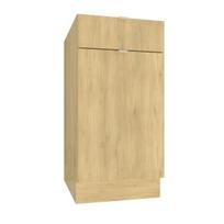 Stolkar Sofia D40S/1 P/L Pastatoma virtuvės spintelė, šviesaus ąžuolo (Light Oak)