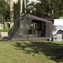 vandens kemperio - vidaXL automobilinė palapinė 2 asmenims, ruda (Brown), atspari vandeniui - 1 nuotrauka