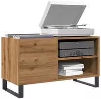 vidaXL Vinilinių plokštelių spintelė Artisan Oak 84,5 x 38 x 48 cm