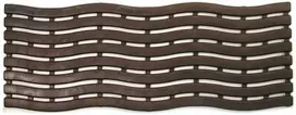 plastikines vonios - Plastikinis vonios kilimėlis 0695, 60 cm, rudas - 1 nuotrauka