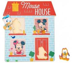 Dėlionė Disney Mouse House, 4 vnt.