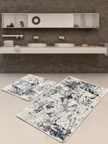 Foutastic Kenzo 359CHL4364 komplektas, 2 vnt., 100 x 60 cm, balta sp./juoda sp./pilka sp.